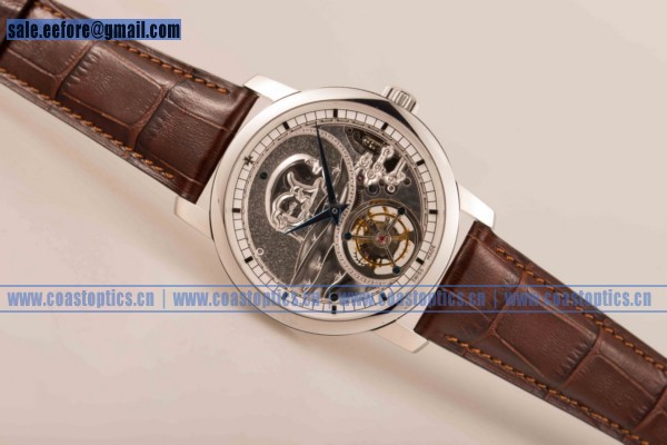 1:1 Clone Vacheron Constantin Traditionelle Minute Repeater Tourbillon Watch Steel 5180102